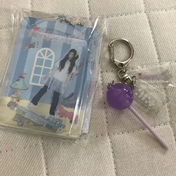 ILLIT 시간아 멈춰라 popup 아크릴 캔디 키링 참 민지
