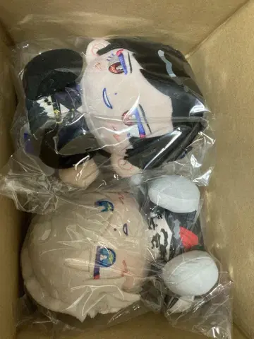 애니메이션 캐릭터 봉제 인형 2체 세트