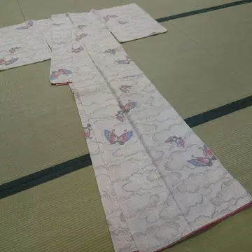 별주  순수 실크 이중 기모노 창작품