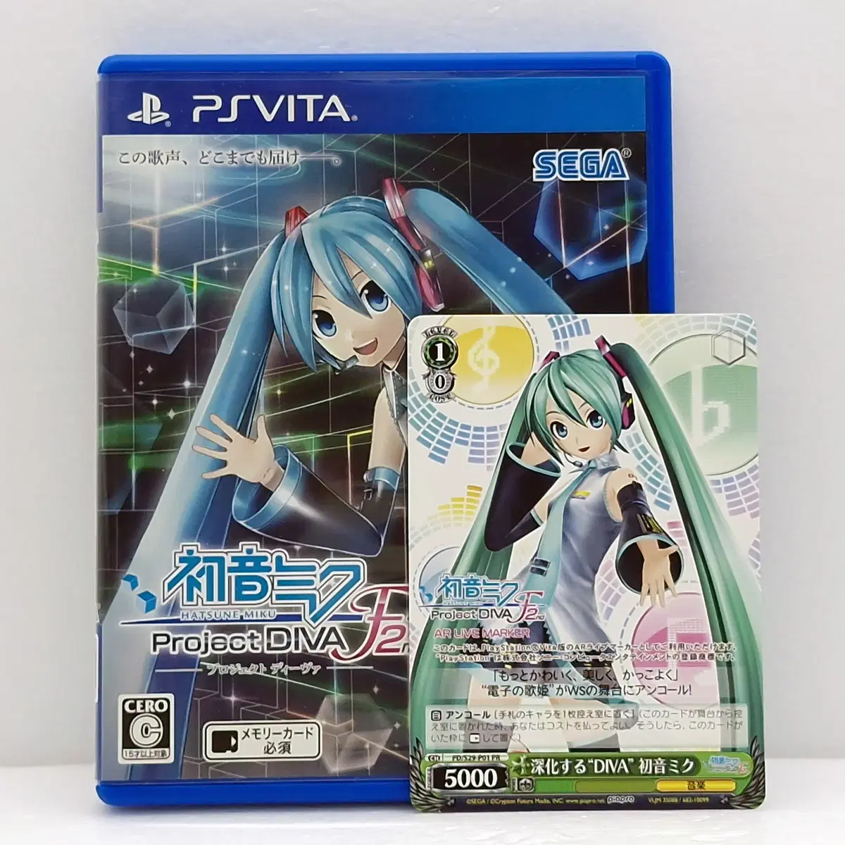 PS VITA Hatsune Miku Project DIVA F 2nd Japanese Version