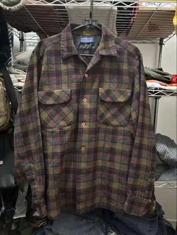 60s 펜들턴 울 셔츠