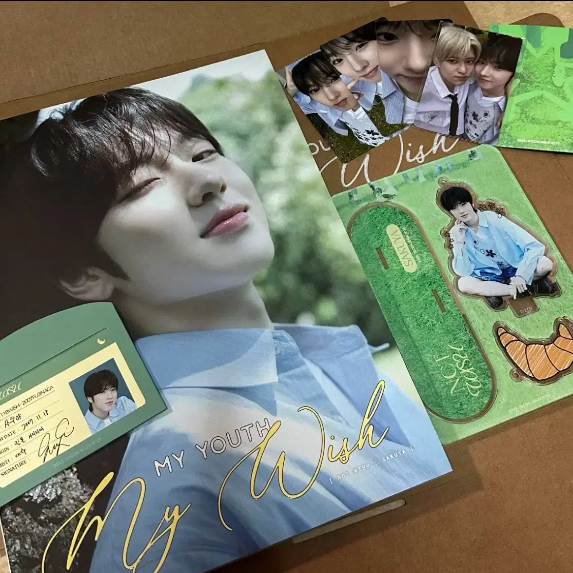 NCT WISH Steady 台湾 ミーグリ トレカ サクヤ NCT WISH サクヤ トレカ NCT WISH Steady 台湾 ミーグリ トレカ サクヤ