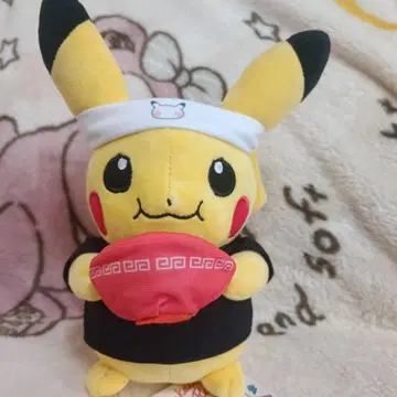 봉제 인형 라멘 피카츄 포켓몬 센터 후쿠오카R