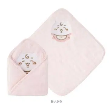 치이카와 Chiikawa Baby 아기 싸개 핸드 타월 치이카와
