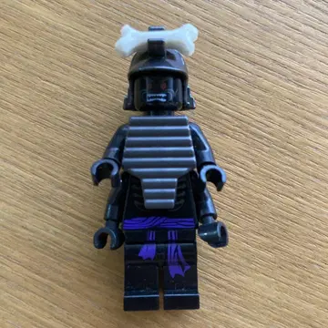LEGO 사무라이풍 미니 피규어 뼈 헬멧 레고 닌자고