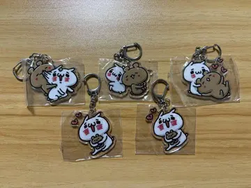 너무 좋아해. 아크릴 키링 5세트