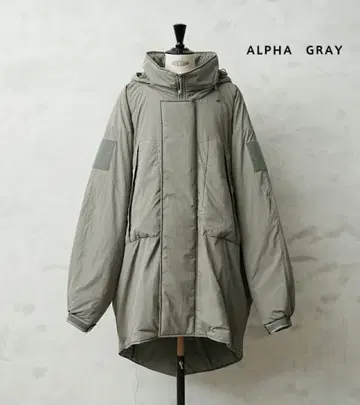 PRIMALOFT 몬스터 후드티 WAIPER.inc 밀리터리 XS