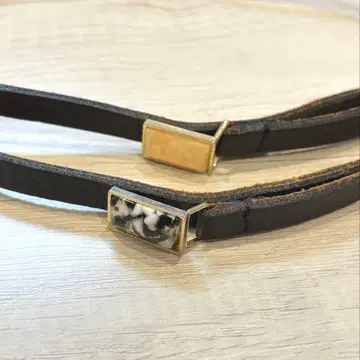 [ mother DEPT ] FRUITS BELT ( 가죽 가는 벨트 )
