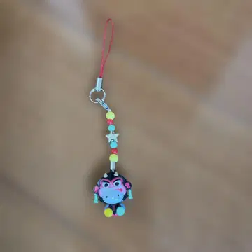 컬러풀 캐릭터 스트랩 키티