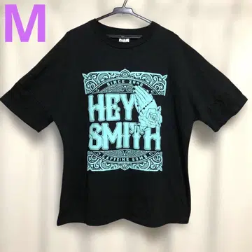 HEY-SMITH 헤이스미 빅 실루엣 T셔츠 그린 M