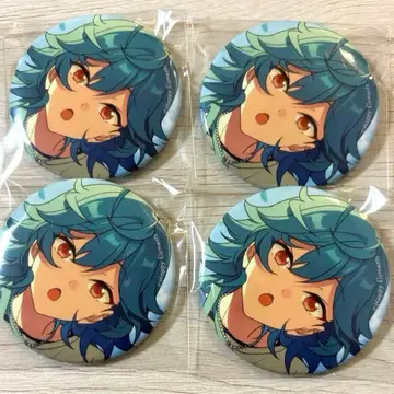 앙스타 라이카 콜렉션 캔뱃지 Feb casual 4점 묶음 판매