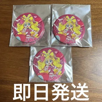 프리큐어 타워 레코드 카페 캔뱃지 큐어 아이돌