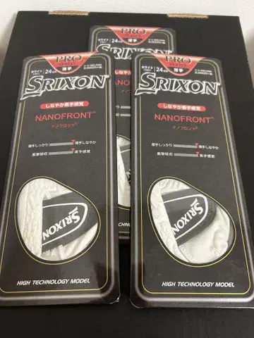 SRIXON 골프 그로브 사이즈 24 x 3개