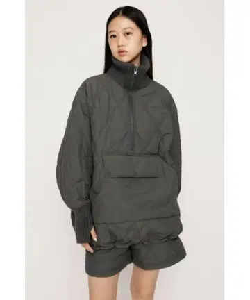 QUILTING ZIP 풀오버 SLY