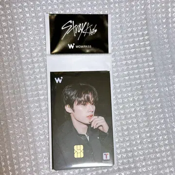 미등록 새상품 wowpass 카드 리노 straykids