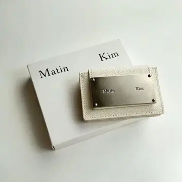 인기 MATIN KIM 접이식 미니 지갑 동전 지갑 카드 케이스 한국