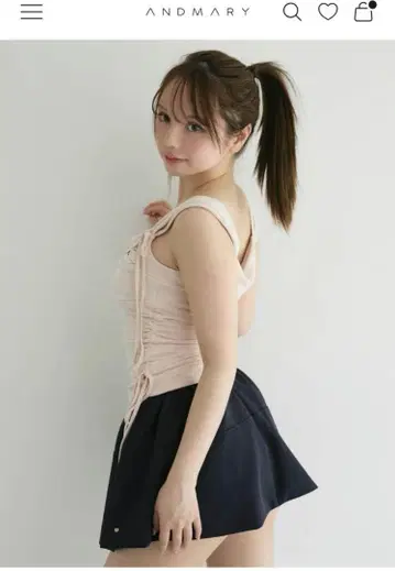 andmary Lotta baby ribbon tops 앤드마리