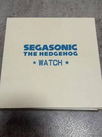 SEGA 세가 소닉 더 헤지혹 벽걸이 시계