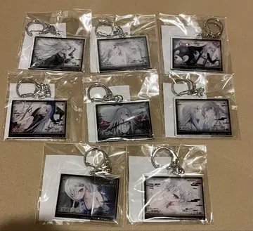 최저가 사망유희로 밥을 먹는다. 제비뽑기당 E상 아크릴 키링 전8종