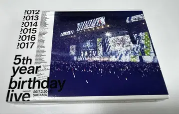 노기자카46 5주년 버스데이 라이브 완전 생산 한정판