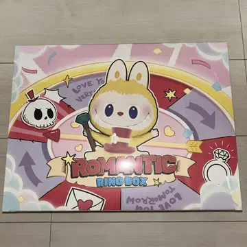 POP MART Romantic Ring Box 시리즈 4 장면 세트
