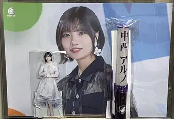 노기자카46 나카니시 아루노 BIG 아크릴 스탠드 포스터 스틱 라이트