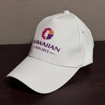 하와이안 항공 HAWAIIAN AIRLINES 캡 모자 햇 화이트 컬러