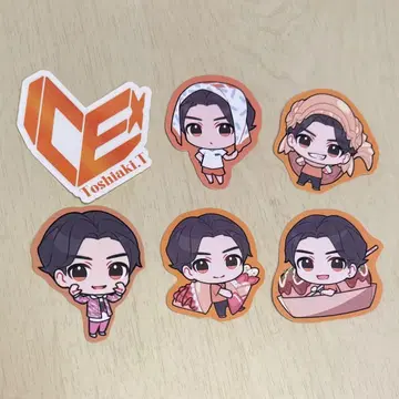 ICEx 츠츠이 토시아키 스티커 세트