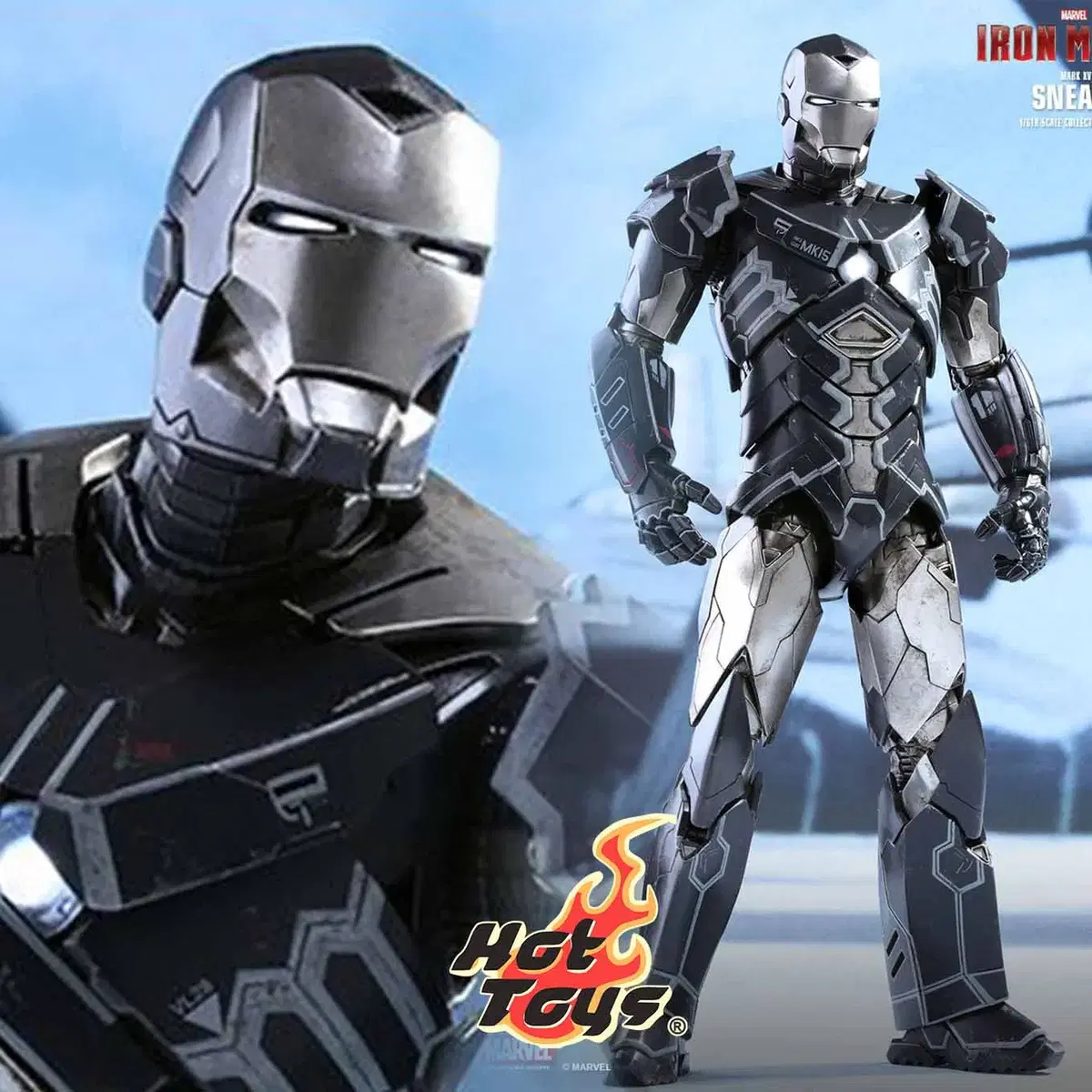 HOT TOYS | 핫토이즈 Hot Toys Iron Man 3 Mark 15 Sneaky 12-inch Figure #핫토이,#아이언맨,#토니스타크,#어벤져스,#엔드게임  on Bunjang Global Site., image size:1200x1200