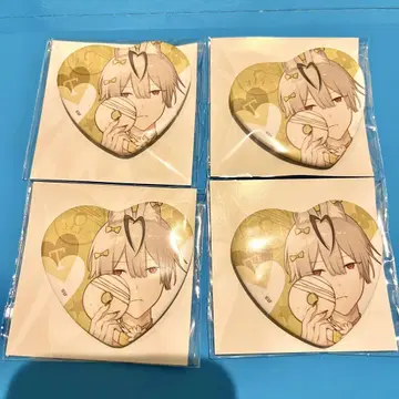 오토메이트 가을바람 마르쉐 캔뱃지 Honey Vibes 테오 4세트
