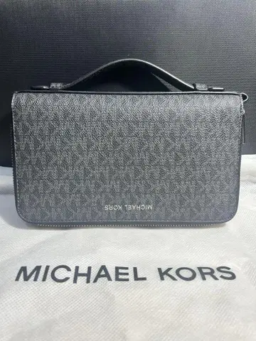 마이클코어스 Michael Kors 오거나이저 (장지갑) 로고 캔버스