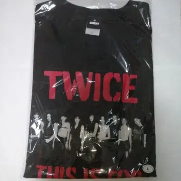 TWICE ENEMY 티셔츠 L 사이즈