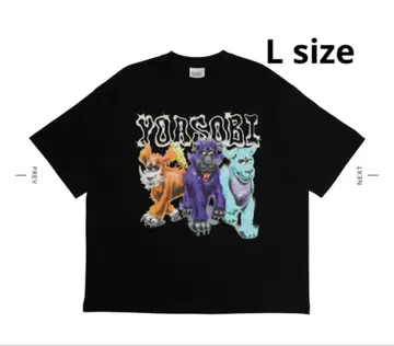 YOASOBI WAN!WAN!T-shirt Black/L