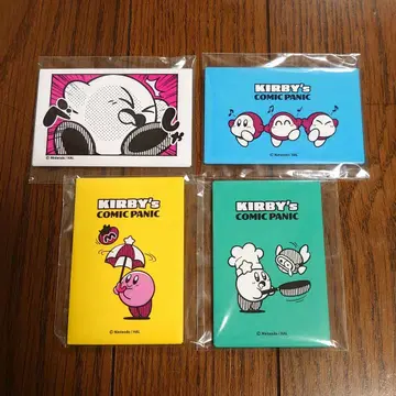 별의 커비 KIRBY's COMIC PANIC 스퀘어 캔뱃지