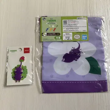 피크민 보라색 핀 배지 복조리