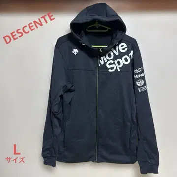 데상트 DESCENTE 풀 집업 후드티 남성용 L 사이즈
