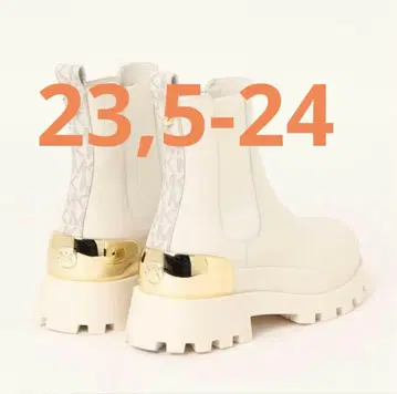 Michael Kors ROWAN 가죽&로고 첼시 부츠 23.5