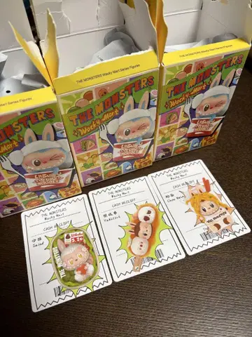 POPMART 러브브 THE MONSTERS Wacky Mart 시리즈