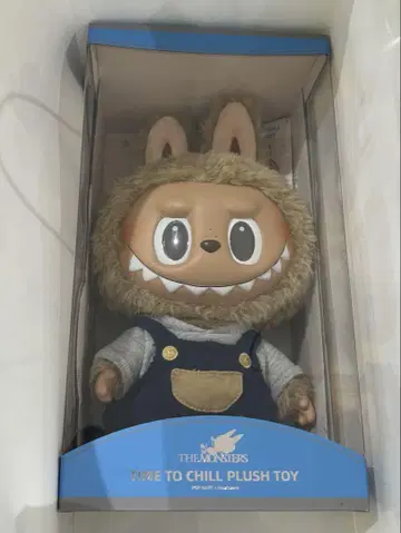labubu time to chill 봉제 인형 라부부