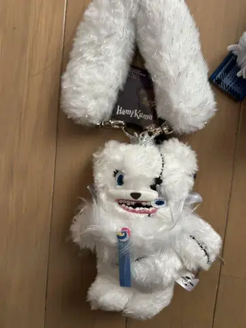 해피베어 서울 키체인 마스코트 봉제 인형 유니버셜 키링