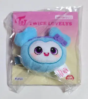 TWICE LOVERYS 봉제 인형 헤어핀 GIGO 한정판 나연