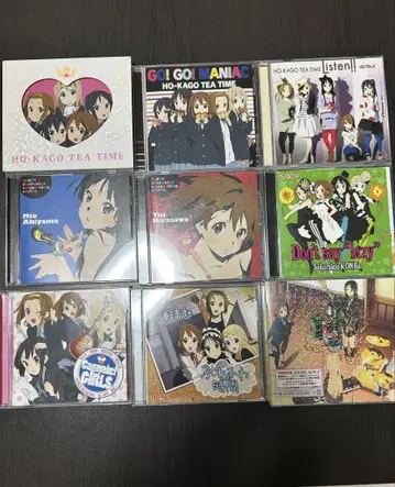 케이온! CD 묶음 판매 9장