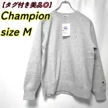 Champion 속기모 크루넥 맨투맨 라이트 그레이 M
