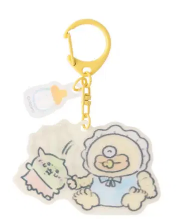 치이카와 (먼작귀) Chiikawa Baby 렌치큘러 키링 오데와 고블린