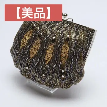 [ 새상품급 ] 백 비즈 금계 포멀백 파티백 스팽글