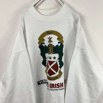 USA 구제 의류 90s irish red 맥주 맨투맨 빈티지