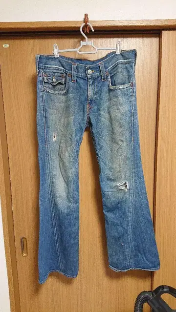 USA제 TRUE RELIGION JOEY 부츠컷 플레어 데님 팬츠