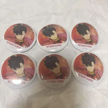 하이큐 캔뱃지 컬렉션 현수막 쿠로오 테츠로