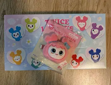 TWICE LOVELYS 헤어핀 마스코트 모모 GIGO 티슈