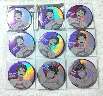 히프노시스 마이크 트레이딩 홀로그램 캔뱃지 쿠우코&고쿠